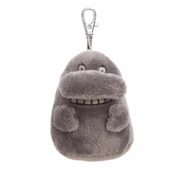 Moomin The Groke Soft Toy Keyring / Bag Clip