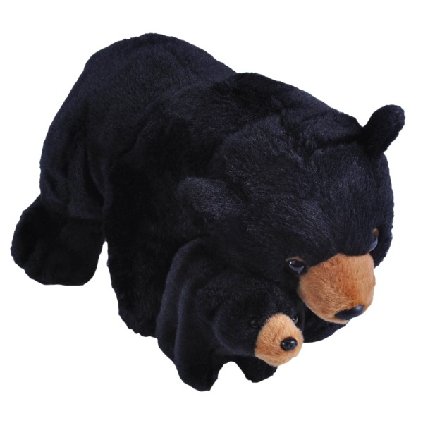Wild Republic Black Bear and Baby 30cm Soft Toy