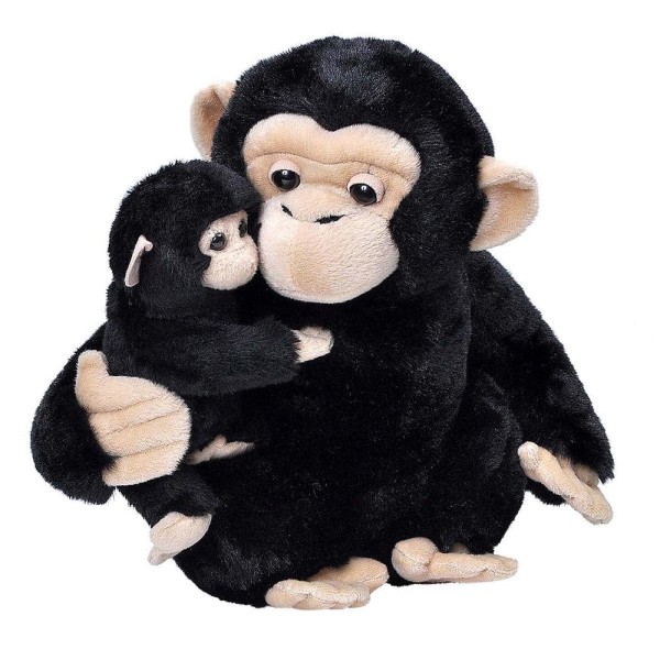 Wild Republic Chimpanzee and Baby 30cm Soft Toy