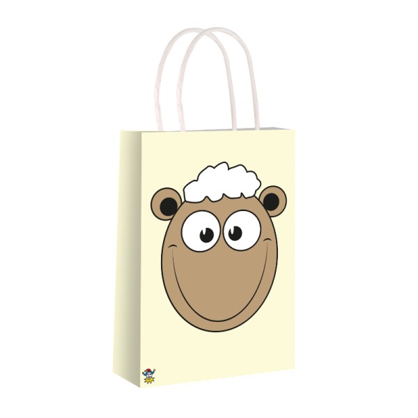 Farm Animal Sheep Paper Party Bag