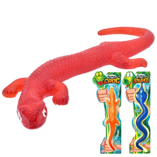 Reptiles Large sensory stretchy toy