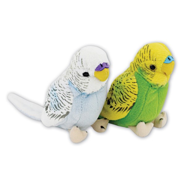 Budgerigar 12 cm Soft Toy