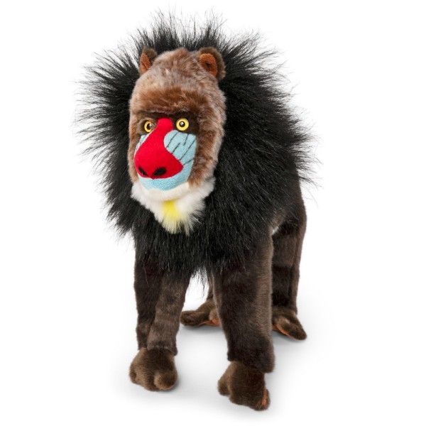 Living Nature Mandrill Monkey 30 cm Soft Toy