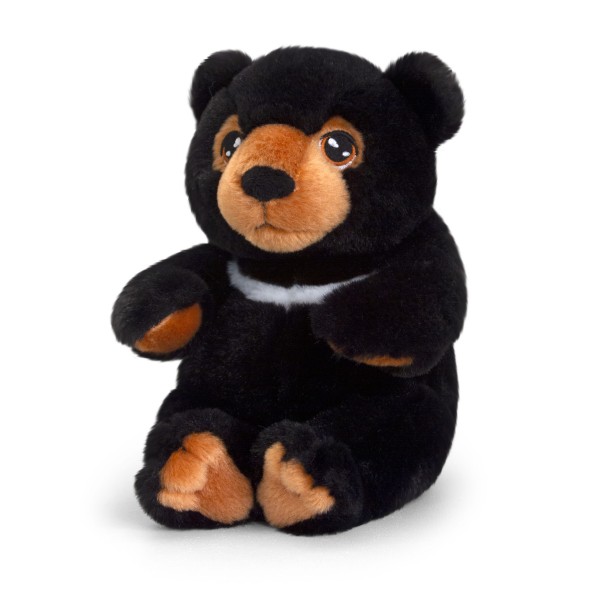 Keeleco Black Bear 18 cm Soft Toy