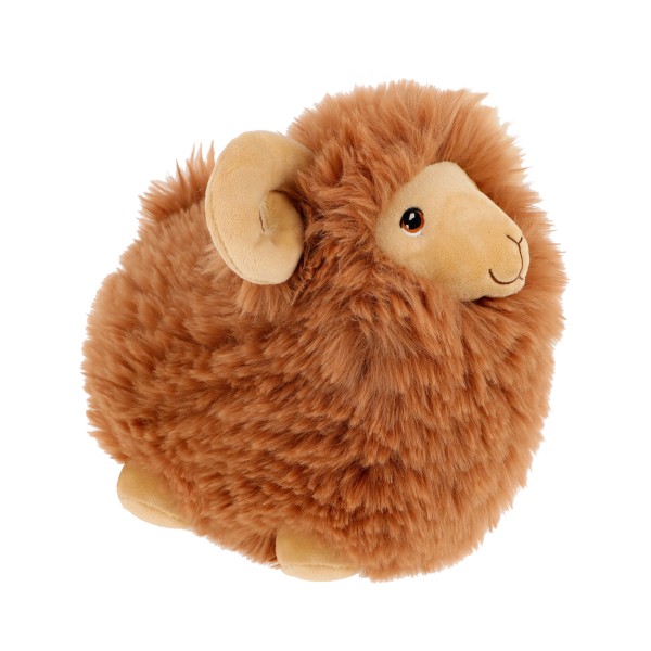 Keeleco Woolly Ram Brown 25 cm Soft Toy