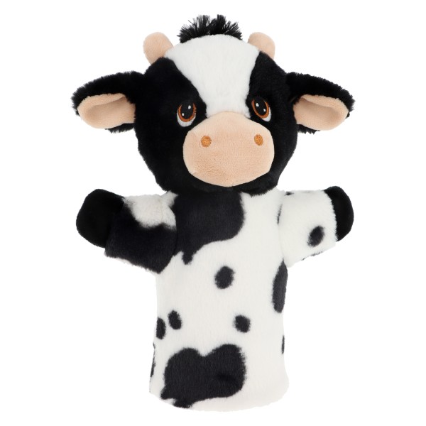 Keeleco Farm Animal Cow Hand Puppet