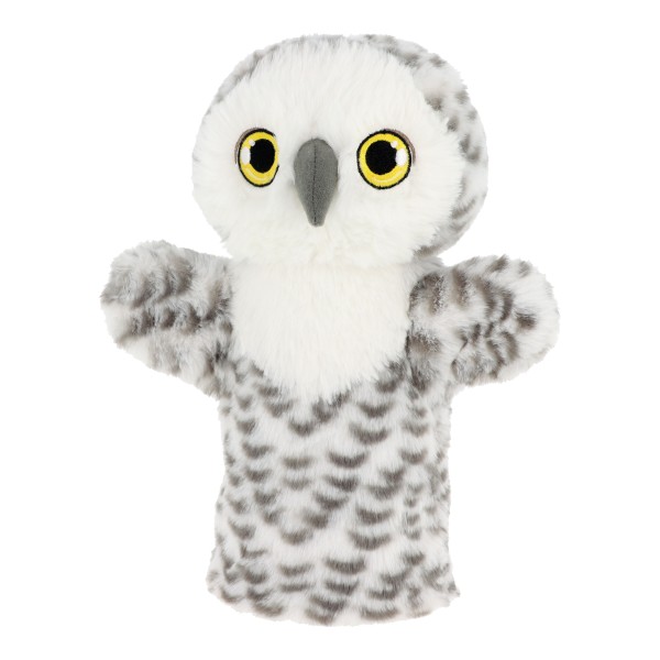 Keeleco Farm Animal Snowy Owl Hand Puppet
