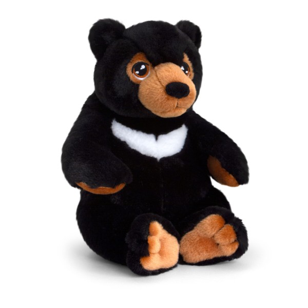 Keeleco Black Bear 25 cm Soft Toy