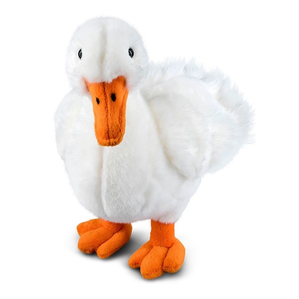 Living Nature Life Size Duck 33 cm Soft Toy