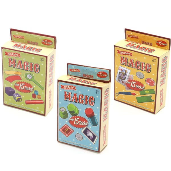 15 Tricks Magic Trick Set retro toy