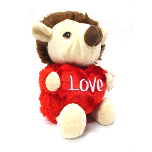 Keeleco Hedgehog with love heart 20cm Soft Toy
