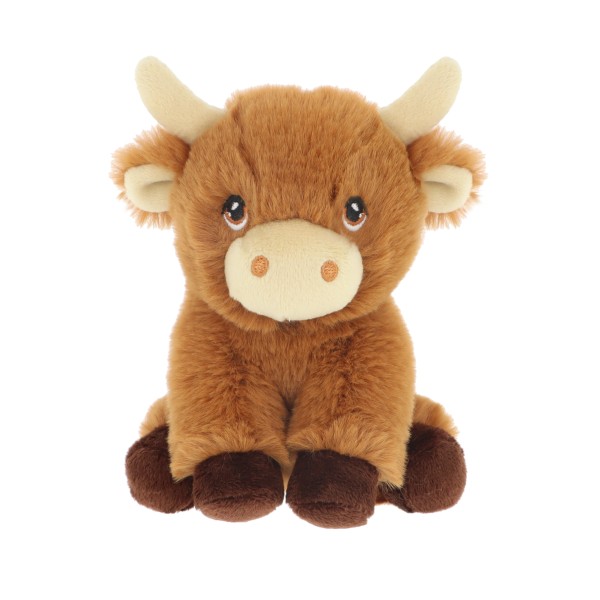 Keeleco Mini Highland Cow 12 cm Soft Toy