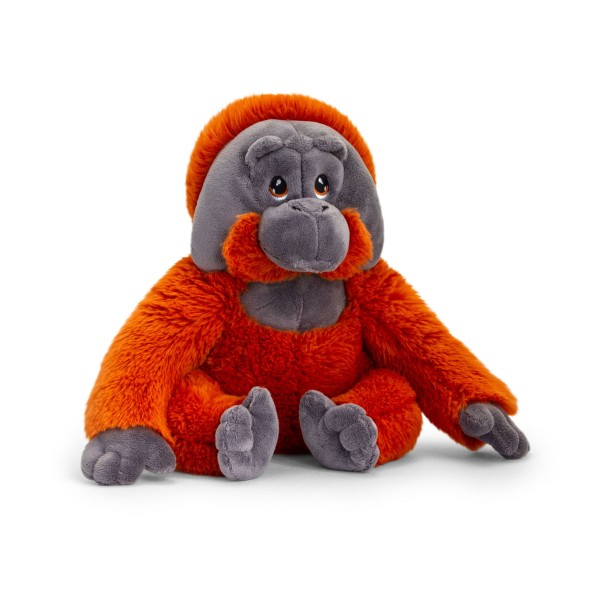 Keeleco Male Orangutan Monkey 25 cm Soft Toy