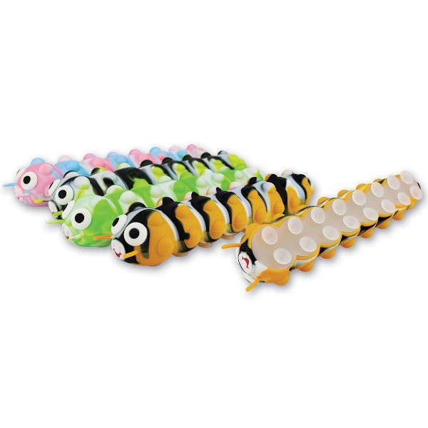 Squeezy Pop Caterpillar sensory toy