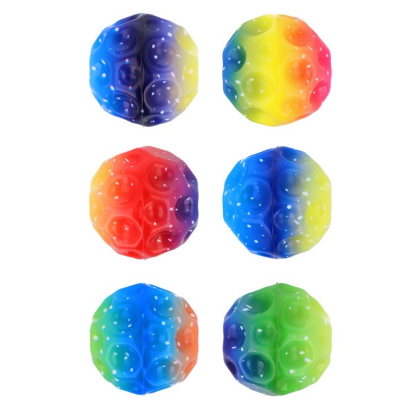 High Bounce Rainbow Space Ball