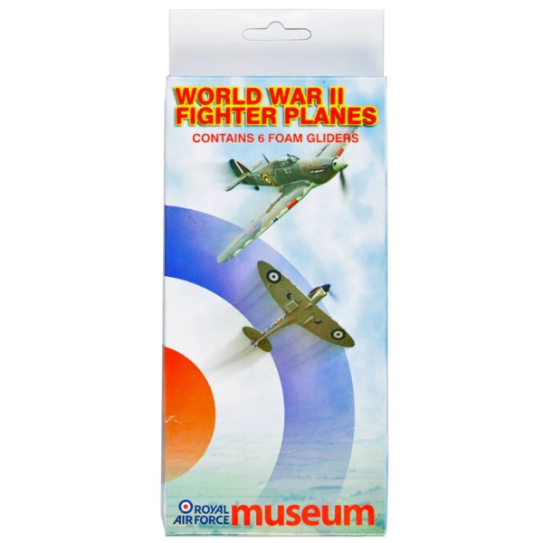 WW2 6 Fighter Foam Gliders Planes