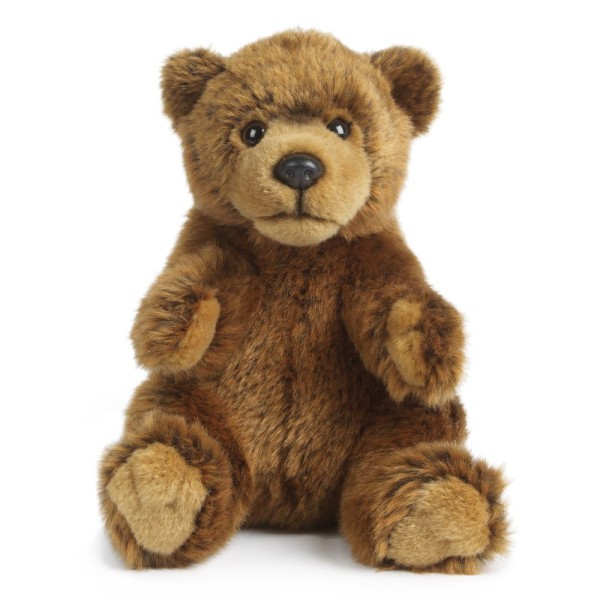 Living Nature Brown Bear 17cm Soft Toy