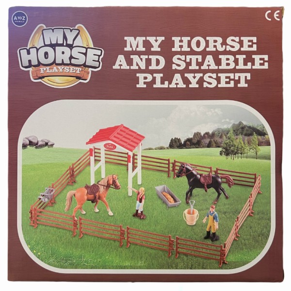 My Horse and Stable Fence Playset