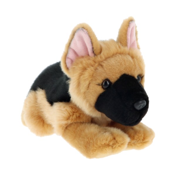 Keel Signature Forever laying down puppy dog Alsatian 30 cm Soft Toy