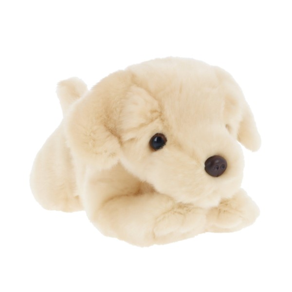 Keel Signature Forever laying down puppy dog Labrador 30 cm Soft Toy