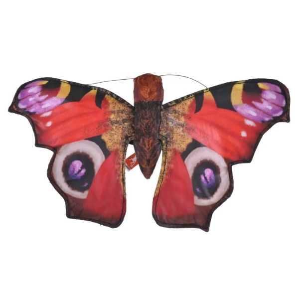 Butterfly European Peacock 17cm Soft Toy