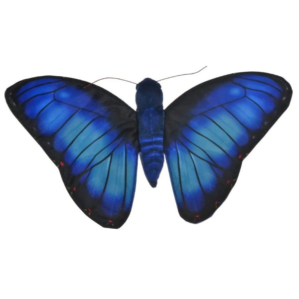 Butterfly Blue Morpho 17cm Soft Toy