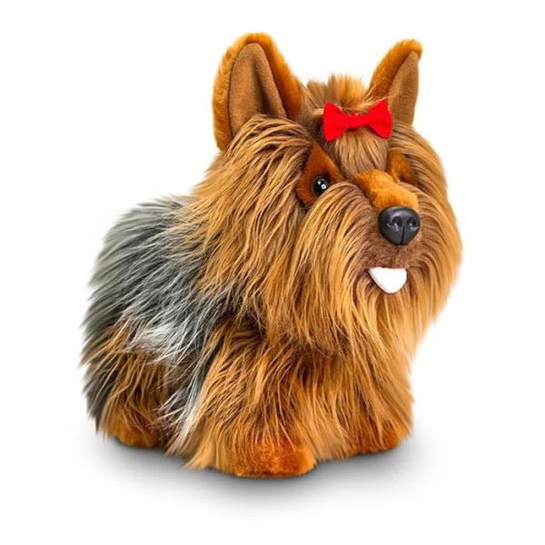 Keel Signature puppy dog Standing Yorkie 30 cm Soft Toy