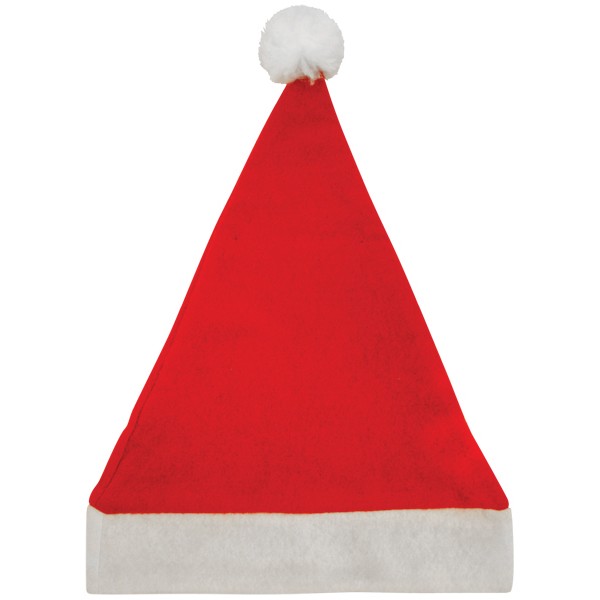 Santa Hat with bobble (adult size)