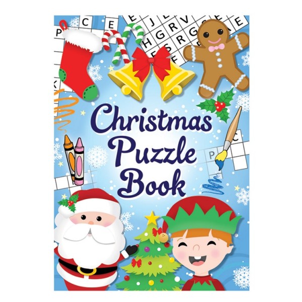 Mini Christmas puzzle fun book