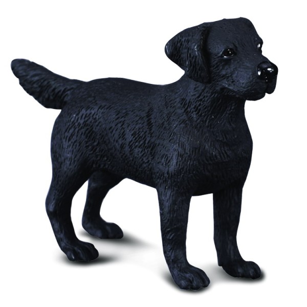 Collecta Black Labrador Retriever Dog Figurine