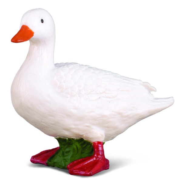 Collecta White Duck Figurine