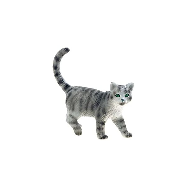 Bullyland Grey Cat Figurine