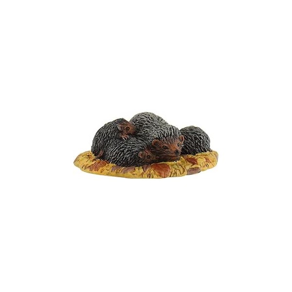 Bullyland Hedgehog with Babies Figurine