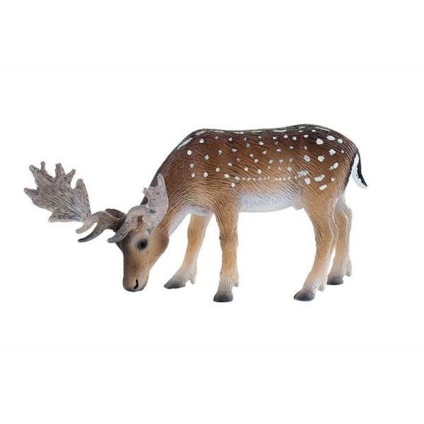 Bullyland Deer Stag Eating Figurine