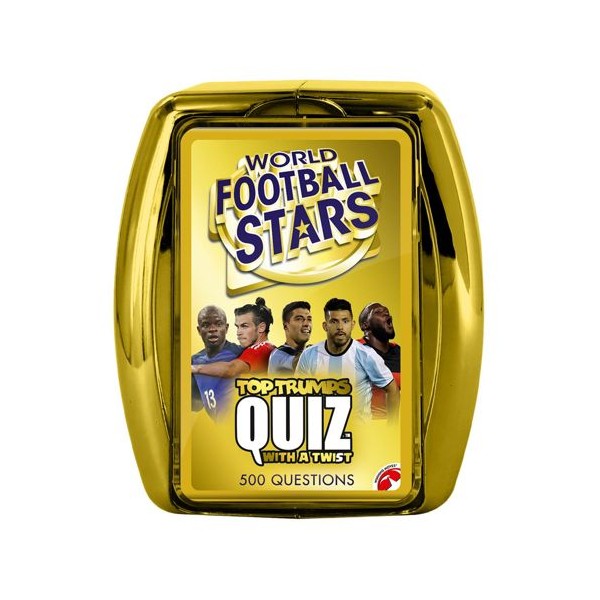 Top Trumps World Football Stars Quiz Cards