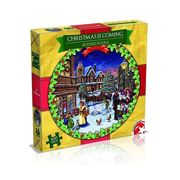 Christmas is Coming Round 500 Piece Jigsaw puzzle