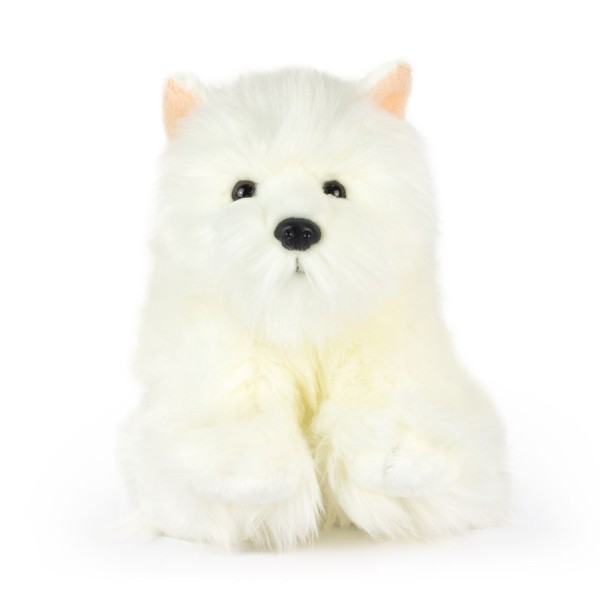 Living Nature Westie West Highland Terrier Dog 21cm Soft Toy