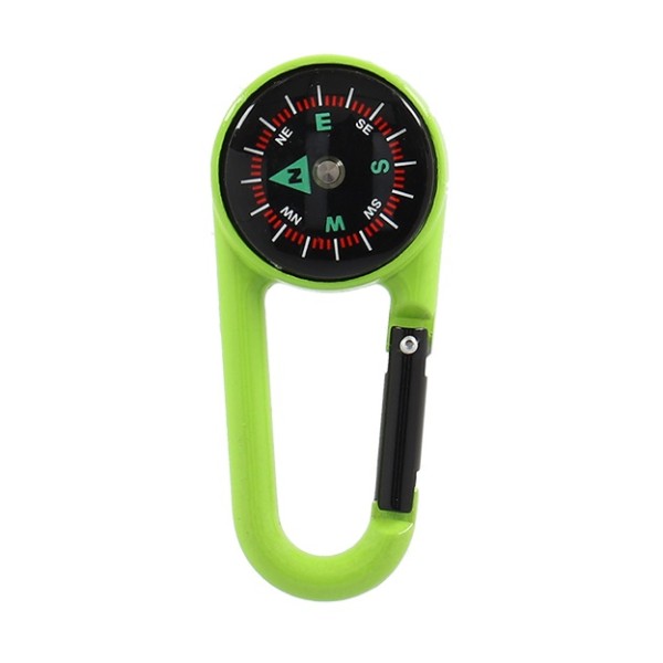 Adventurer’s Carabiner with Compass