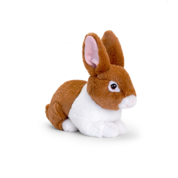 Keeleco Dark Brown Bunny Rabbit 18 cm Soft Toy