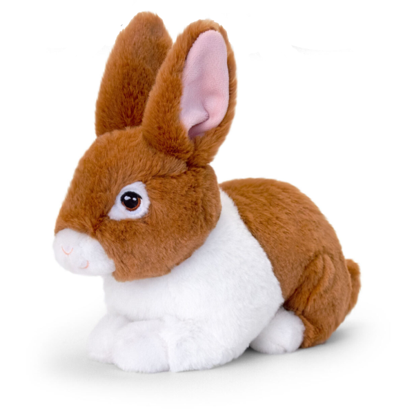 Keeleco Dark Brown Bunny Rabbit 25 cm Soft Toy