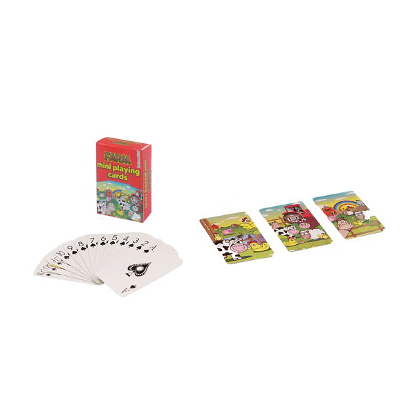 Mini farm playing cards