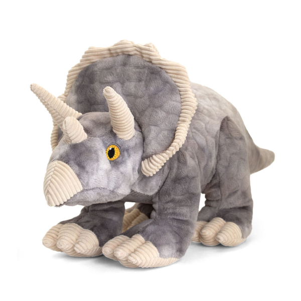Keeleco Dinosaur Triceratops 38 cm Soft Toy