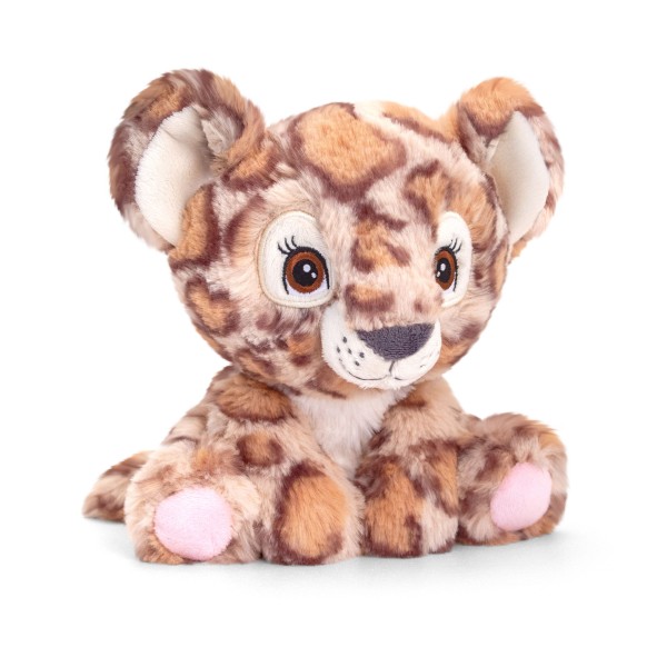 Keeleco Adoptable World Clouded Leopard 16 cm Soft Toy
