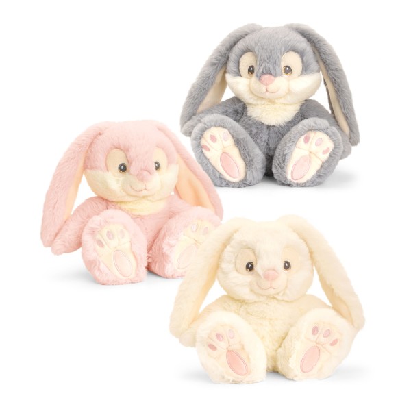Keeleco Patchfoot Rabbit with floppy ears 22 cm Soft Toy