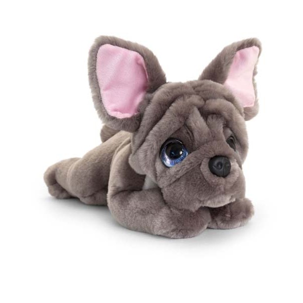 Keel Signature laying down puppy dog  French Bulldog 32 cm Soft Toy