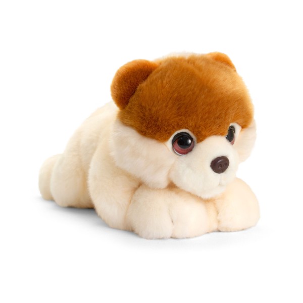 Keel Signature laying down puppy dog Pomeranian 32 cm Soft Toy