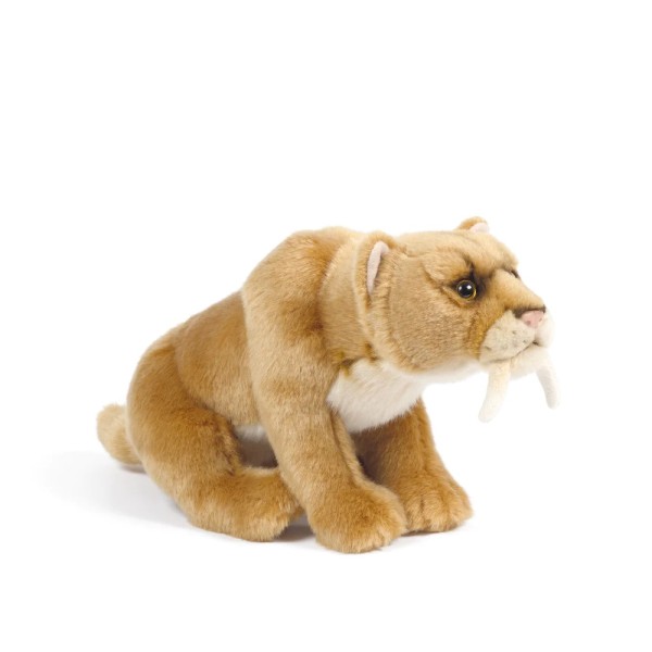 Living Nature Sabre Toothed Tiger 29 cm Soft Toy