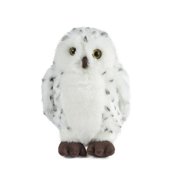 Living Nature Snowy Owl 28 cm Soft Toy