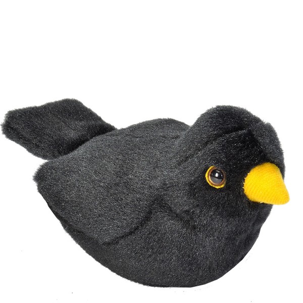 RSPB European Blackbird with Sound 12 cm Soft Toy