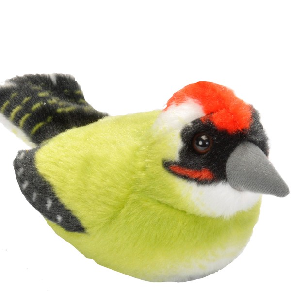 RSPB Green Woodpecker with Sound 12 cm Soft Toy
